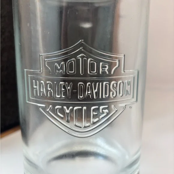 Harley-Davidson Glass Decanter in original Wooden Case - Picture 14 of 16
